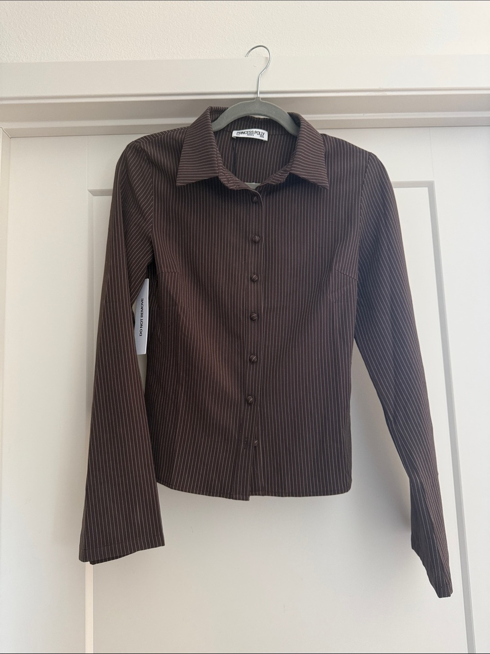 Princess Polly Anni Pinstripe Shirt